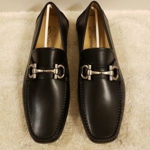 Salvatore Ferragamo Parigi Nero Calf leather shoes